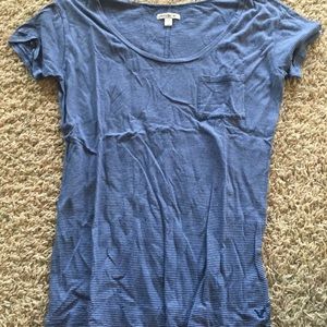 Stripped blue t shirt